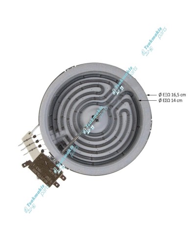 Εστία Κεραμική EGO Φ165mm-1200 Watt (4 άκρα) Εστία Κεραμική EGO Φ165mm-1200 Watt (4 άκρα)