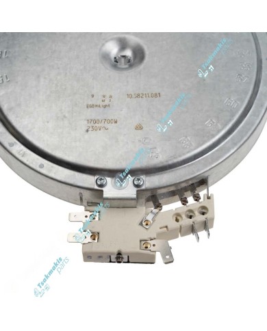 Εστία Κεραμική EGO Φ200/125mm-1700/700 Watt (Διπλή) Εστία Κεραμική EGO Φ200/125mm-1700/700 Watt (Διπλή)