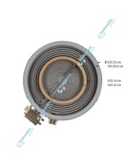 Εστία Κεραμική EGO Φ230/140mm-2200/750 Watt (Διπλή) Εστία Κεραμική EGO Φ230/140mm-2200/750 Watt (Διπλή)