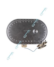 Εστία Κεραμική Οβάλ EGO 27 x 17 cm (Διπλή) Εστία Κεραμική Οβάλ EGO 27 x 17 cm (Διπλή)