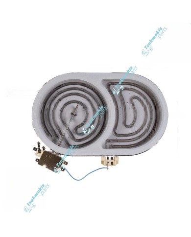 Εστία Κεραμική Οβάλ EGO 27 x 17 cm (Διπλή) Εστία Κεραμική Οβάλ EGO 27 x 17 cm (Διπλή)