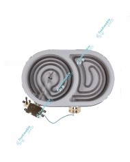 Εστία Κεραμική Οβάλ EGO 27 x 17 cm (Διπλή) Εστία Κεραμική Οβάλ EGO 27 x 17 cm (Διπλή)