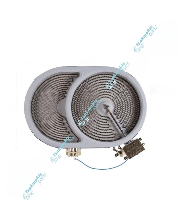Εστία Κεραμική Οβάλ EGO 28,5 x 19 cm - 2400 Watt (Διπλή) Εστία Κεραμική Οβάλ EGO 28,5 x 19 cm - 2400 Watt (Διπλή)
