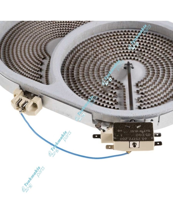 Εστία Κεραμική Οβάλ EGO 28,5 x 19 cm - 2400 Watt (Διπλή) Εστία Κεραμική Οβάλ EGO 28,5 x 19 cm - 2400 Watt (Διπλή)