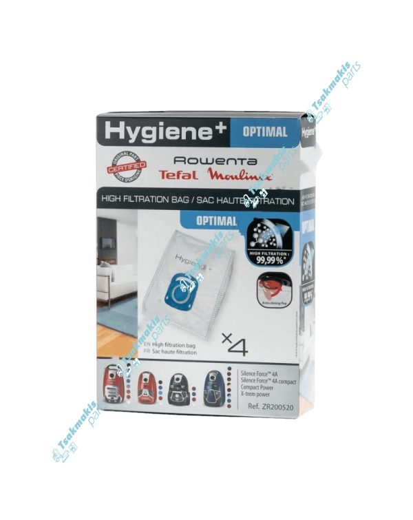 Σακούλες Ηλεκτρικής Σκούπας Rowenta Hygiene+