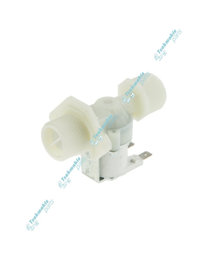 Βαλβίδα Μόνη 180° Πλυντηρίου Ρούχων 3/4-3/4 - 12 Volt