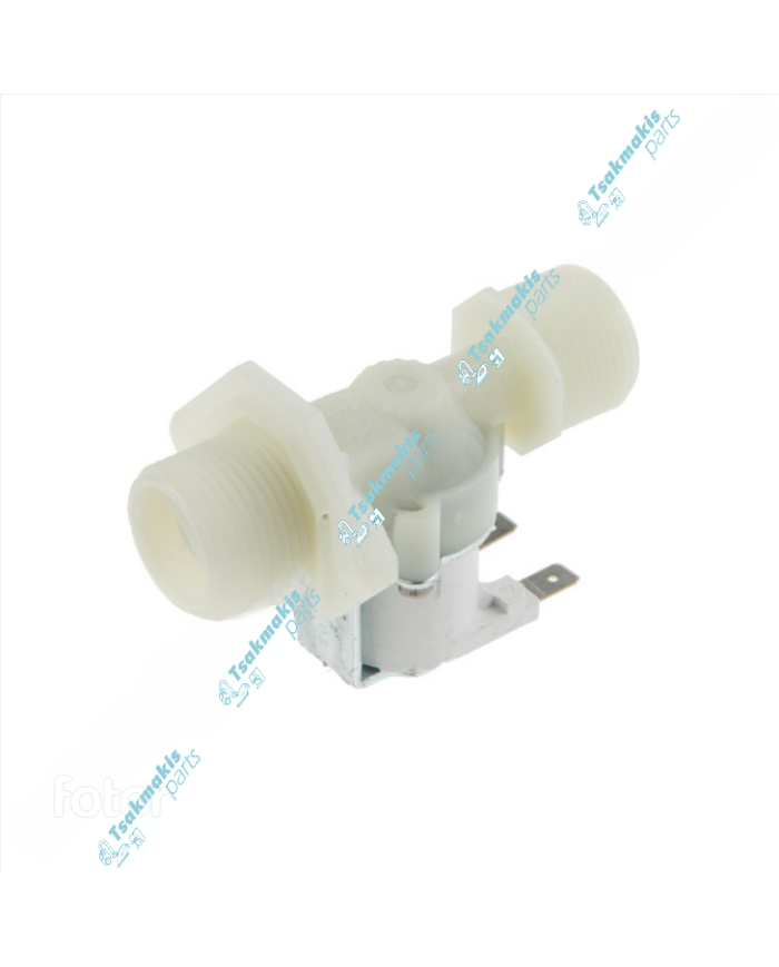 Βαλβίδα Μονή Πλυντηρίου Ρούχων 3/4"-3/4" 24 Volt