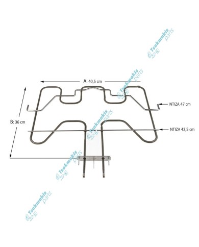 Γκριλ Φούρνου AEG/Electrolux 2300 Watt Γκριλ Φούρνου AEG/Electrolux 2300 Watt