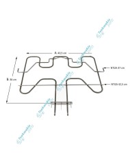 Γκριλ Φούρνου AEG/Electrolux 2300 Watt Γκριλ Φούρνου AEG/Electrolux 2300 Watt
