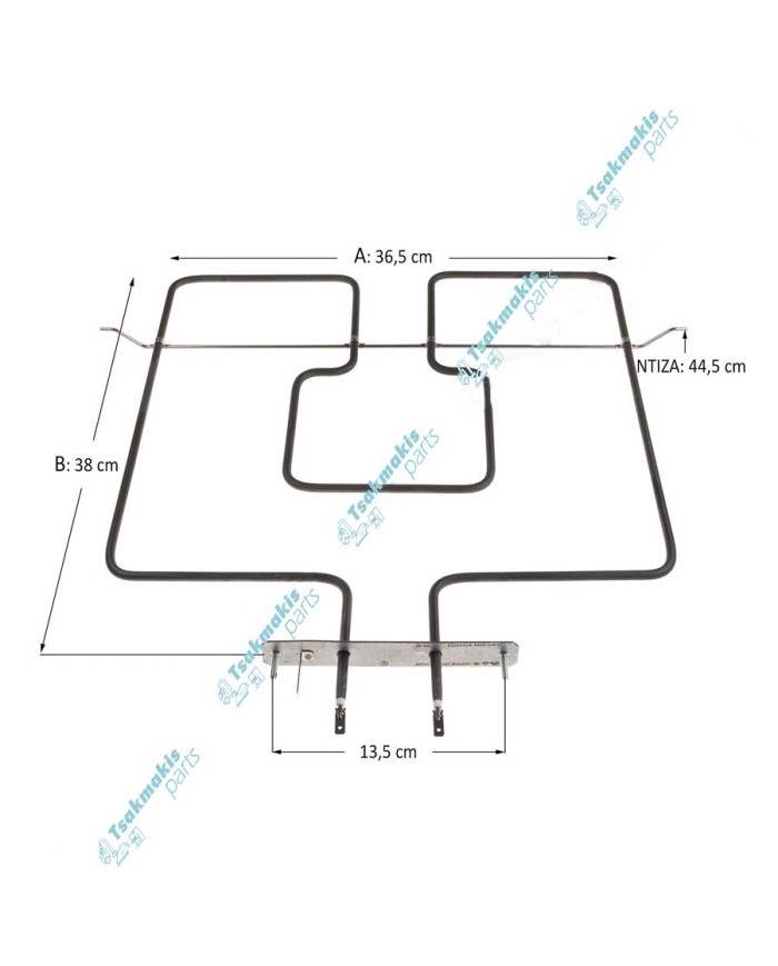 Γκριλ Φούρνου Whirlpool 1400 Watt Γκριλ Φούρνου Whirlpool 1400 Watt