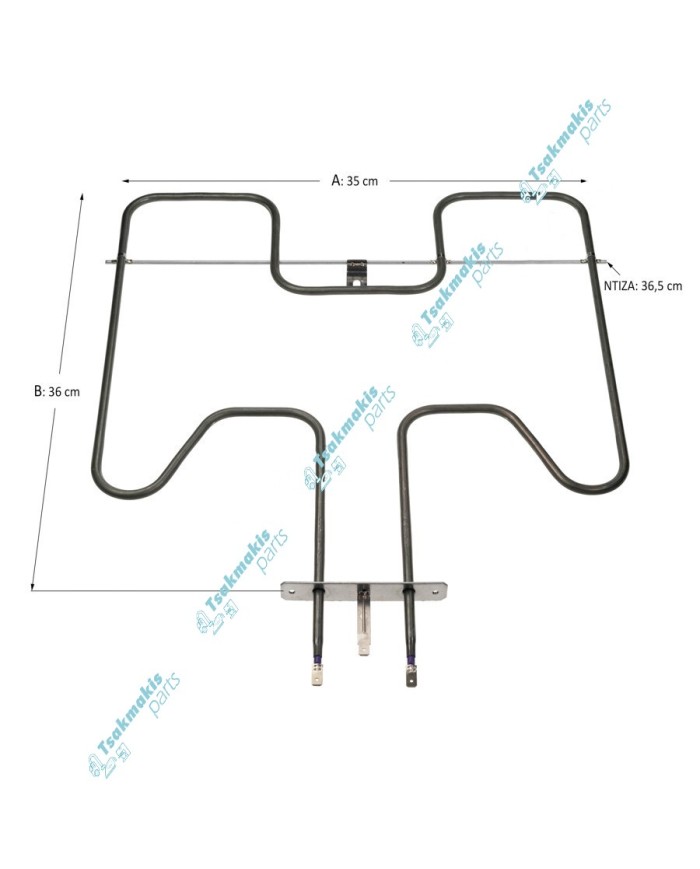 Γκριλ Φούρνου Whirlpool 1500 Watt Γκριλ Φούρνου Whirlpool 1500 Watt