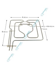 Γκριλ Φούρνου Bosch 2800 Watt Γκριλ Φούρνου Bosch 2800 Watt