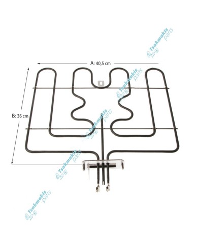 Γκριλ Φούρνου συμβατή για Miele 2680 Watt - 230V Γκριλ Φούρνου συμβατή για Miele 2680 Watt - 230V