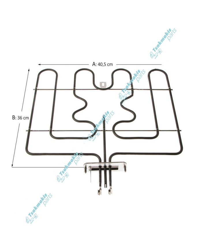 Γκριλ Φούρνου συμβατή για Miele 2680 Watt - 230V Γκριλ Φούρνου συμβατή για Miele 2680 Watt - 230V