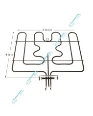 Γκριλ Φούρνου συμβατή για Miele 2680 Watt - 230V Γκριλ Φούρνου συμβατή για Miele 2680 Watt - 230V