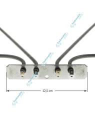 Κάτω Αντίσταση Φούρνου συμβατή για Miele 230 Volt-574 Watt/70,8 Volt-587,5 Watt Κάτω Αντίσταση Φούρνου συμβατή για Miele 230 Volt-574 Watt/70,8 Volt-587,5 Watt