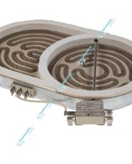 Εστία Κεραμική Οβάλ EGO 27 x 17 cm - 1800 Watt (Διπλή)