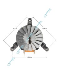 Μοτέρ Αέρος Φούρνου Whirlpool