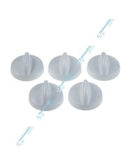 Κουμπιά Κουζίνας (Σετ 5) Γενικής Χρήσης Λευκά Φ40mm