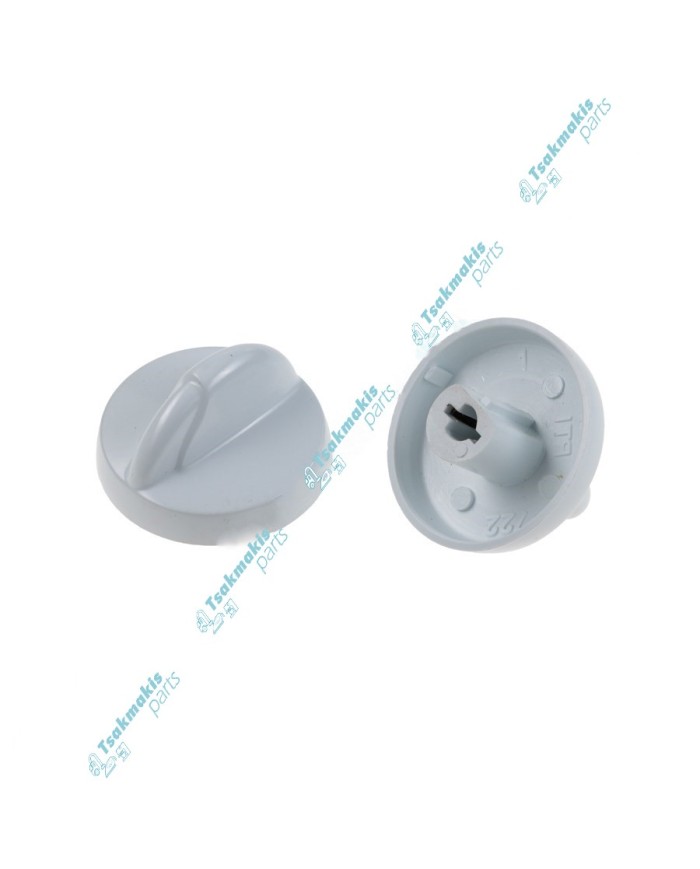 Κουμπιά Κουζίνας (Σετ 5) Γενικής Χρήσης Λευκά Φ40mm