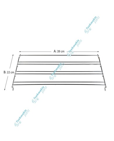 Σχάρα Φούρνου Κουζίνας Πλαϊνή Gorenje 38,8 x 22 cm Σχάρα Φούρνου Κουζίνας Πλαϊνή Gorenje 38,8 x 22 cm