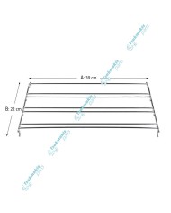 Σχάρα Φούρνου Κουζίνας Πλαϊνή Gorenje 38,8 x 22 cm Σχάρα Φούρνου Κουζίνας Πλαϊνή Gorenje 38,8 x 22 cm