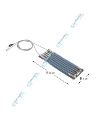 Αντίσταση Ψυγείου 20 Watt Αυτοκόλλητη Αντίσταση Ψυγείου 20 Watt Αυτοκόλλητη