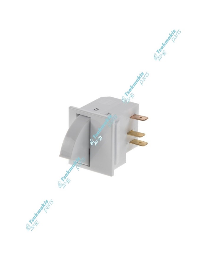 Μπουτόν Διπλό Φωτός/Ανεμιστήρα Ψυγείου Eskimo