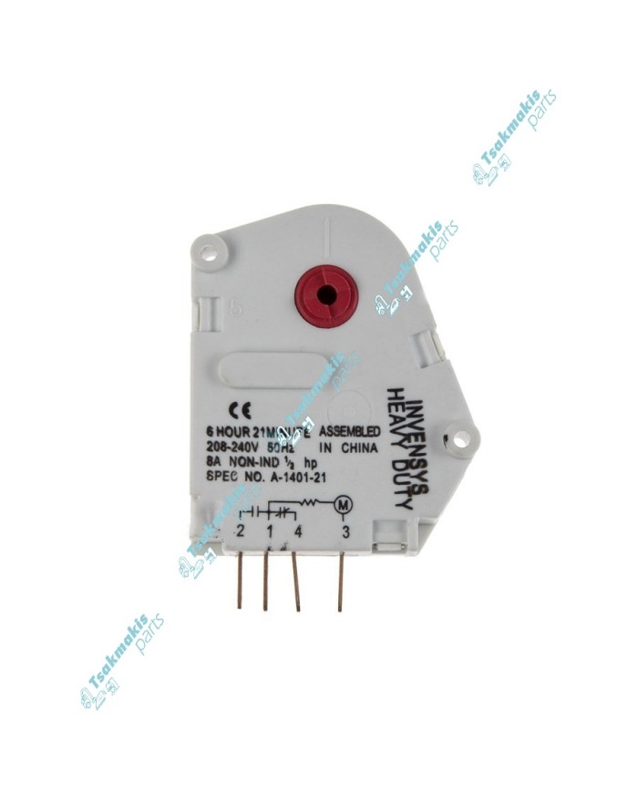 Χρονοδιακόπτης Απόψυξης Invensys 6Hr 21min Χρονοδιακόπτης Απόψυξης Invensys 6Hr 21min