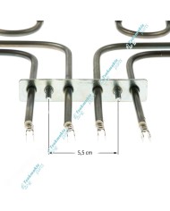 Άνω Αντίσταση & Γκριλ Φούρνου Pitsos Uniflam 1100+1700 Watt Άνω Αντίσταση & Γκριλ Φούρνου Pitsos Uniflam 1100+1700 Watt